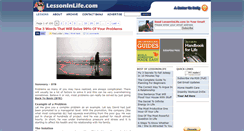 Desktop Screenshot of lessoninlife.com